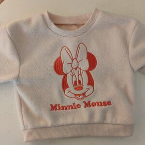 Minnie Magic – Baby Girl Fleece Pullover (Disney, 12M)